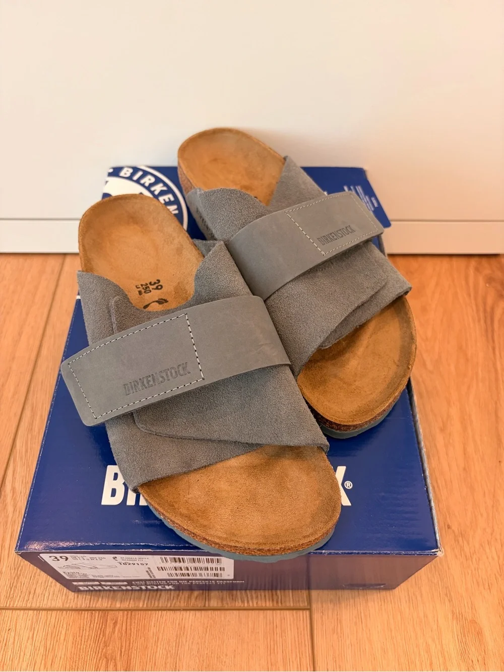 NWB Birkenstock Kyoto Sandal Basalt Gray